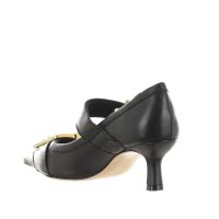 Vicenza décolleté a punta in pelle con cinturini da donna