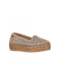 Vidorreta espadrillas loafer in glitter da donna