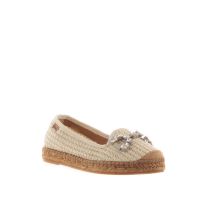 Vidorreta espadrillas loafer in raffia da donna