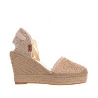 Vidorreta espadrillas sandali in rafia da donna