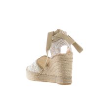 Vidorreta espadrillas sandalia cintas in glitter da donna