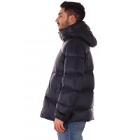 Woolrich piumino in nylon pertex con cappuccio da uomo