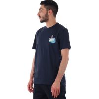 Woolrich t-shirt in cotone con logo pecora da uomo