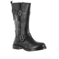 Zolfo stivale biker in pelle da donna