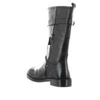 Zolfo stivale biker in pelle da donna