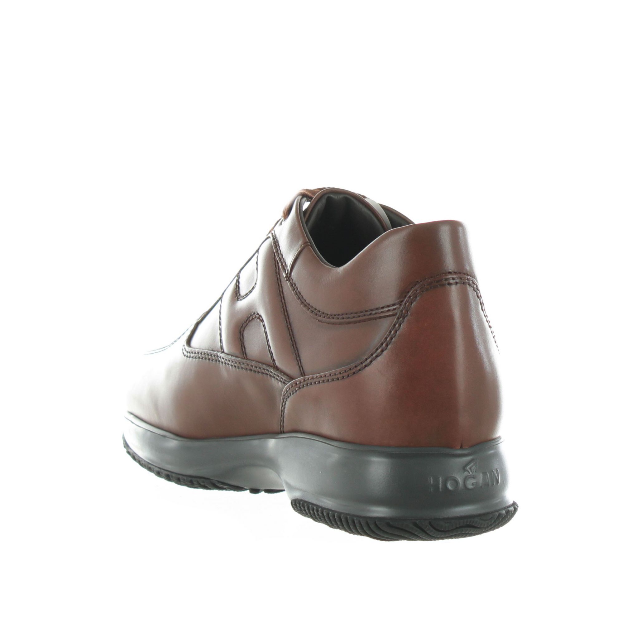 Hogan interactive uomo pelle marrone clearance