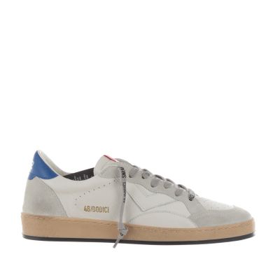 Sneaker in pelle effetto vintage