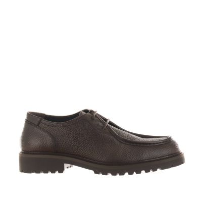 Scarpa da barca in pelle bottalata