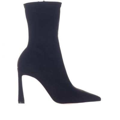 Stivaletto in camoscio con gambale stretch