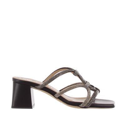 Sabot in nappa con microcristalli