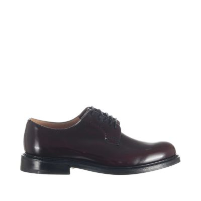 Derby shannon in pelle di vitello spazzolata