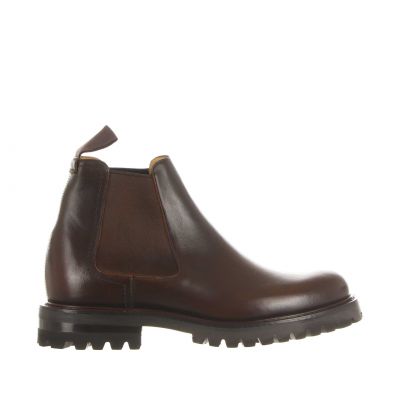 Stivaletto cornwood 2 in pelle di vitello fume'