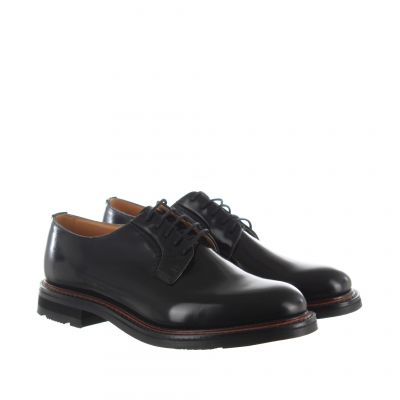 Stringata derby woodbridge in pelle di vitello 