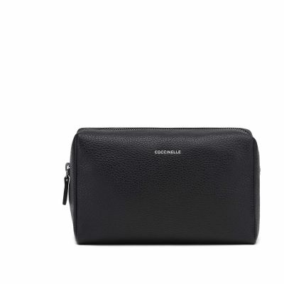 Beauty case man collection in pelle con grana