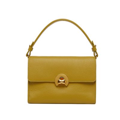 Borsa a mano binxie small in pelle martellata