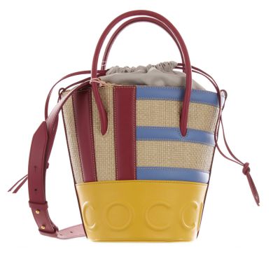Handbag aveiro patch/smooth leath.