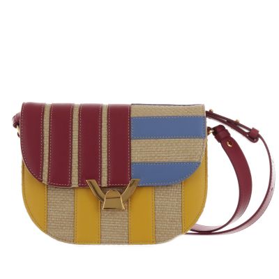 Handbag aveiro patch/smooth leath.