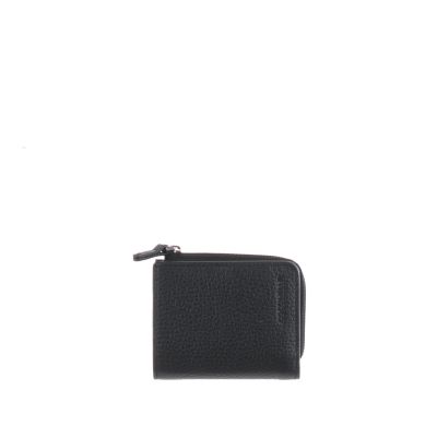 Man wallet grained leather