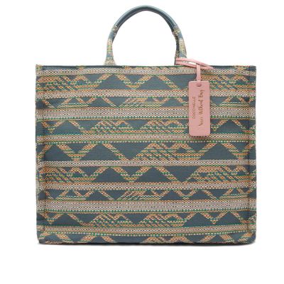 Neverwithout bag in tessuto jacquard