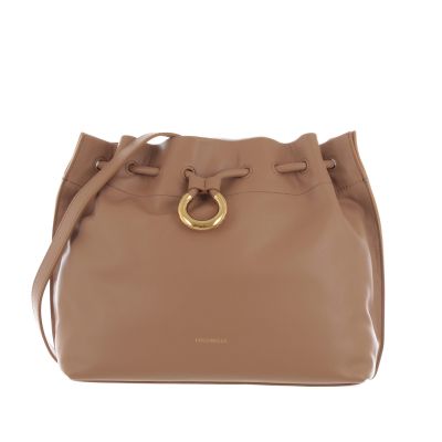 Secchiello smooth in pelle liscia