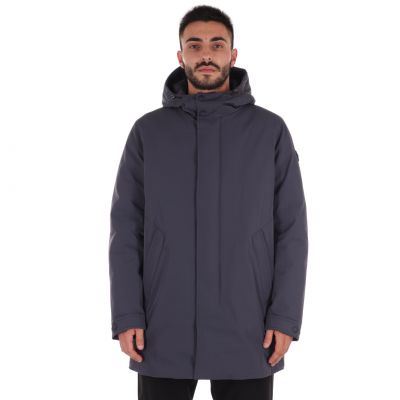 Parka impermeabile in tessuto stretch
