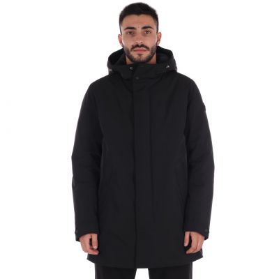 Parka impermeabile in tessuto stretch