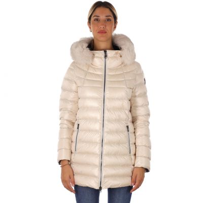Piumino cangiante media lunghezza
