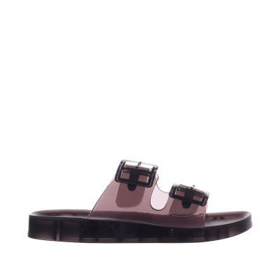 Sandali ciabatta in pvc con doppia fibbia