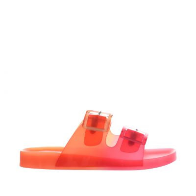 Sandali ciabatta jelly bicolore in pvc