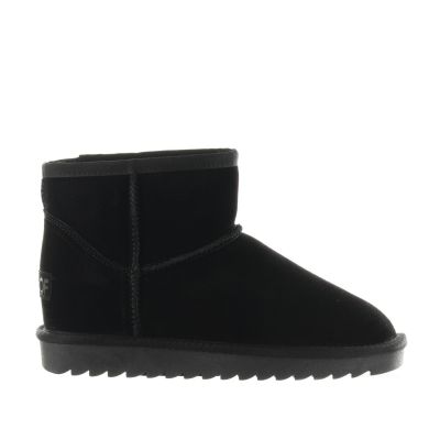 Stivaletto inner wedge in camoscio