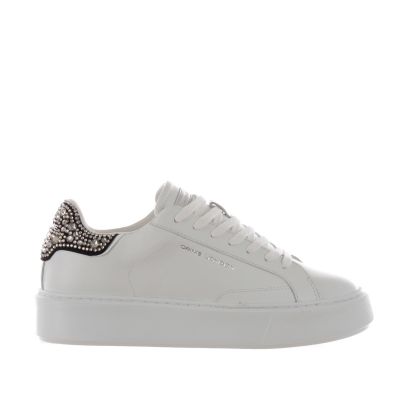 Sneaker new extralight in pelle con strass