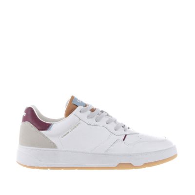 Sneaker timeless low top in pelle e camoscio
