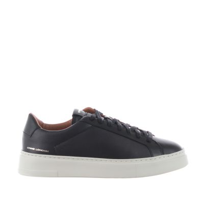 Sneaker weightless low top in pelle  
