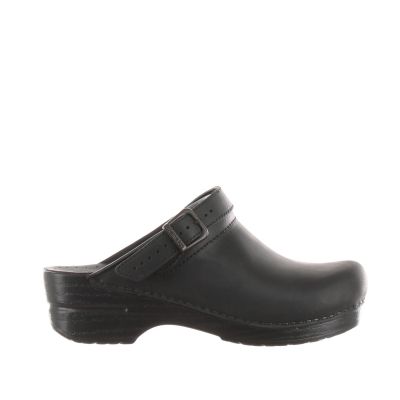 Zoccolo ingrid oiled in pelle