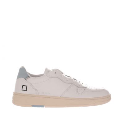 Sneaker court mono in pelle
