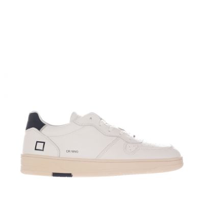 Sneaker court mono in pelle