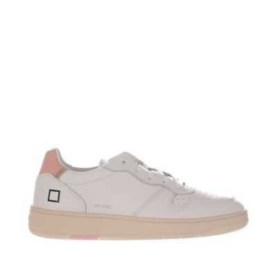Sneaker court mono in pelle