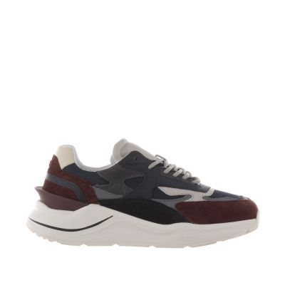 Sneaker fuga classic in camoscio e mesh