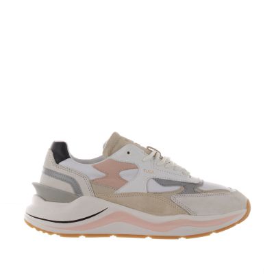 Sneaker fuga colored in pelle e camoscio