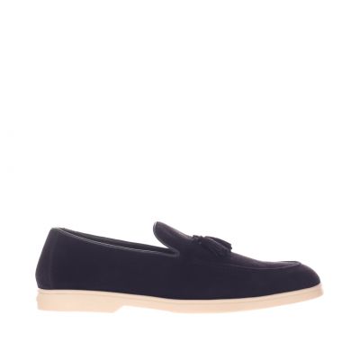 Mocassino tassel adler in camoscio