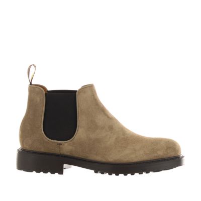 Stivaletto beatles in camoscio