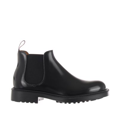 Stivaletto beatles in pelle