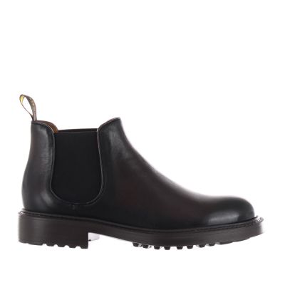 Stivaletto beatles in pelle