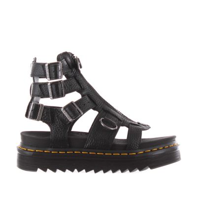 Sandali olson in pelle con fibbie