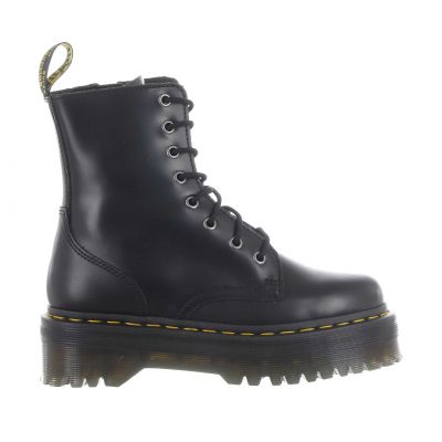 Stivaletto platform jadon in pelle smooth