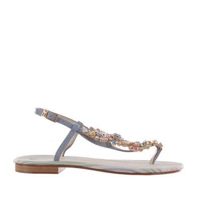 Infradito vieste multicolor t10 in nappa