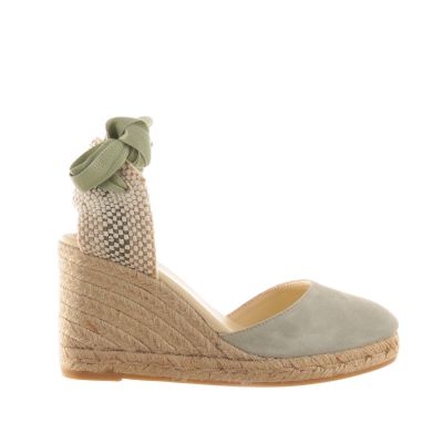 Espadrilles colin in camoscio