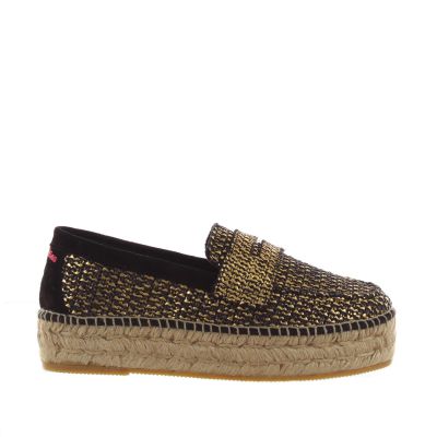 Mocassino dona met in camoscio