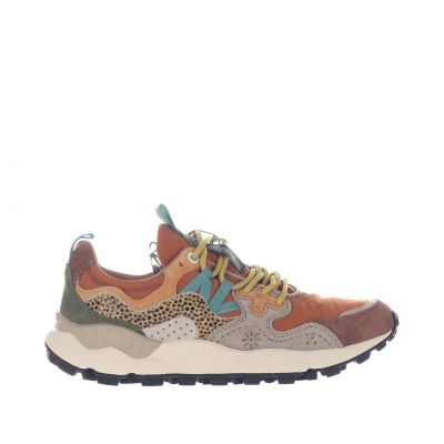 Sneaker yamano 3 in suede e nylon