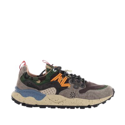 Sneaker yamano 3 in suede e nylon